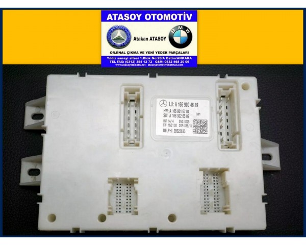 MERCEDES W166 ML ARKA SAM BEYNİ 1669004619 1669008117 1669009512 1669003912 1669004209 1669003408 1669009413 A1669004619 A1669008117 A1669009512 A1669003912 A1669004209 A1669003408 A1669009413